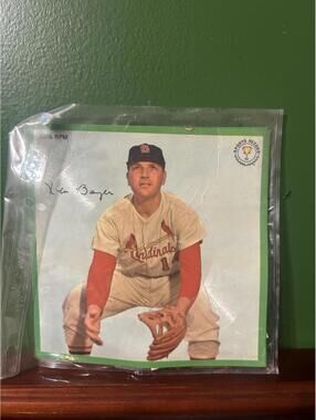 Vintage Baseball Player Records - Ken Boyer & Bill Mazeroski